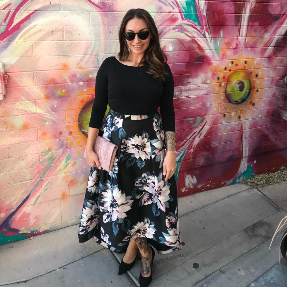 Beautiful high-low Eliza J skirt